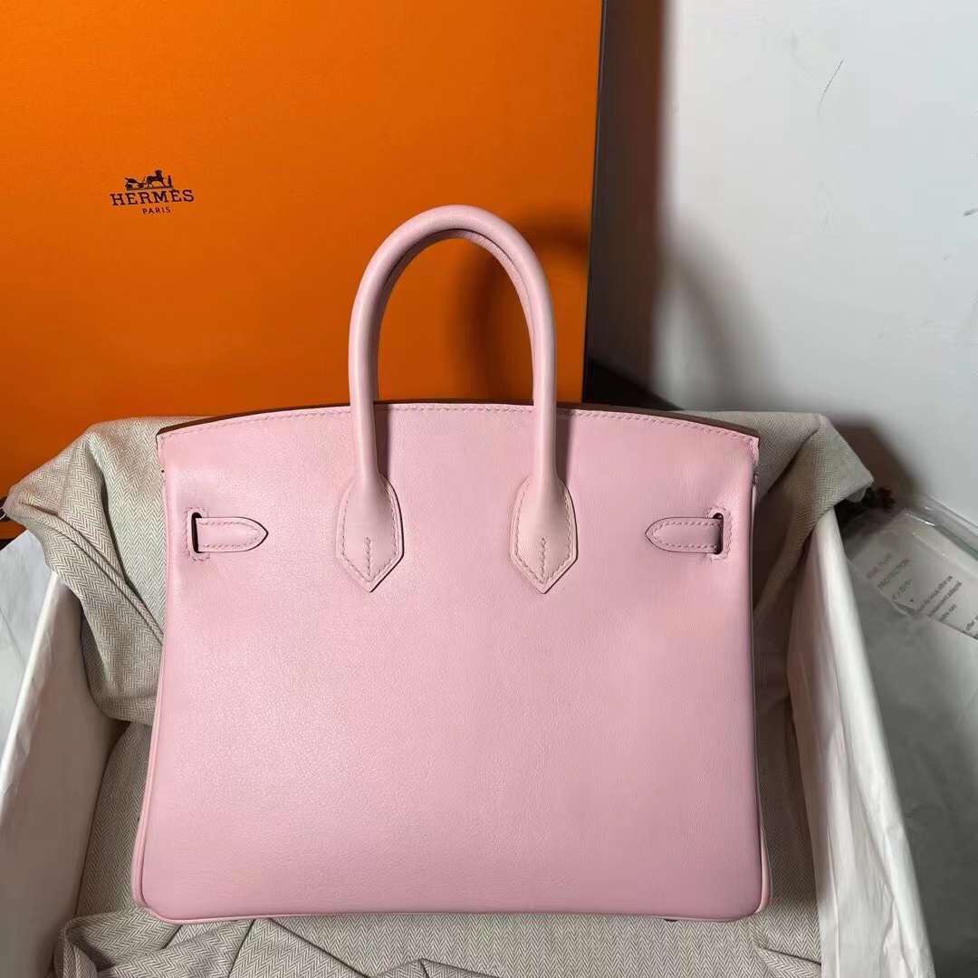 Hermes Birkin 30CM Swift Leather Handbag Pink